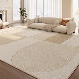 Easy Clean Rug Calm Curves Spritzwasserfester, tierfreundlicher, minimalistischer Teppich für den Wohnbereich