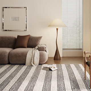 Easy Clean Rug Geometrischer, auslaufsicherer Teppich für den Wohnbereich