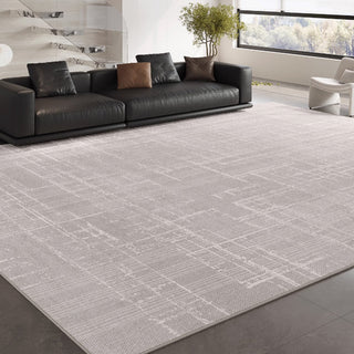 Easy Clean Rug Urban Grid Spritzwassergeschützter, tierfreundlicher, minimalistischer Teppich für den Wohnbereich