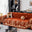 Orangefarbener Winter