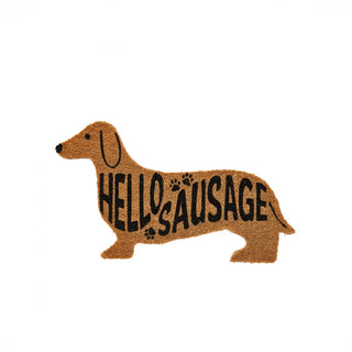 Hello Sausage Dachshund Fußmatte