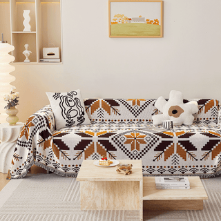 Vintage Boho Sofabezug - Endverkauf