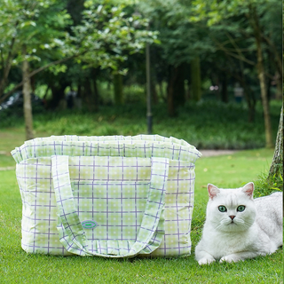 ZEZE Pets Patchwork-Tasche für Haustiere