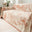 Orangefarbenes WC