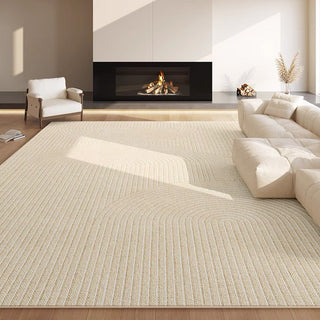 Easy Clean Rug Tranquil Ripple Spritzwassergeschützt, tierfreundlich, minimalistischer Teppich für den Wohnbereich