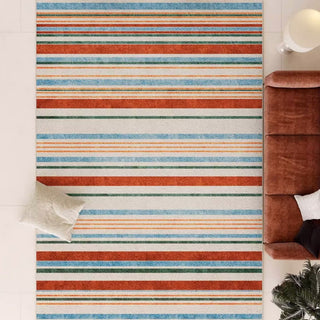 Easy Clean Rug Moderner, rutschfester Teppich für den großen Wohnbereich