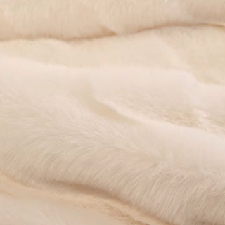 Sofabezug aus Ultraplüsch, neutrale Nudefarben, zeitloser, luxuriöser Komfort und gemütliches Design, das das ganze Jahr über Stil und Wärme bietet