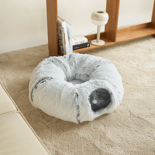 Faltbarer Tunnel 2-in-1 Fold 'n' Snuggle für Katzen