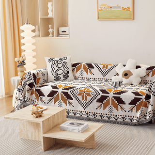 Vintage Boho Sofabezug - Endverkauf