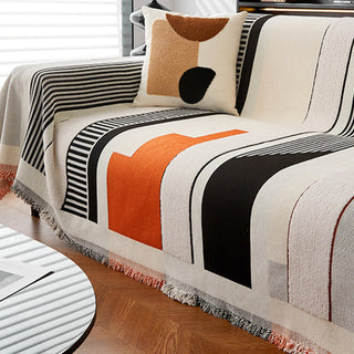 Moderner Art-Deco-Sofabezug