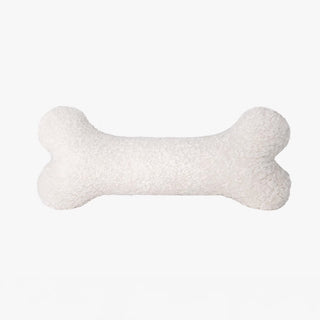 Hundeknochenförmiges Plüschkissen aus weichem, hypoallergenem Stoff, perfekt für Tierliebhaber