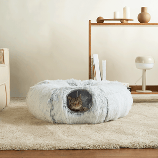 Faltbarer Tunnel 2-in-1 Fold 'n' Snuggle für Katzen