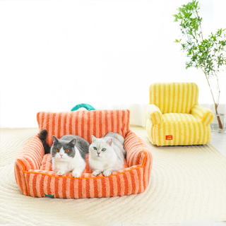 ZEZE Pets Haustierbett Cozy Stripes ZEZE Pets